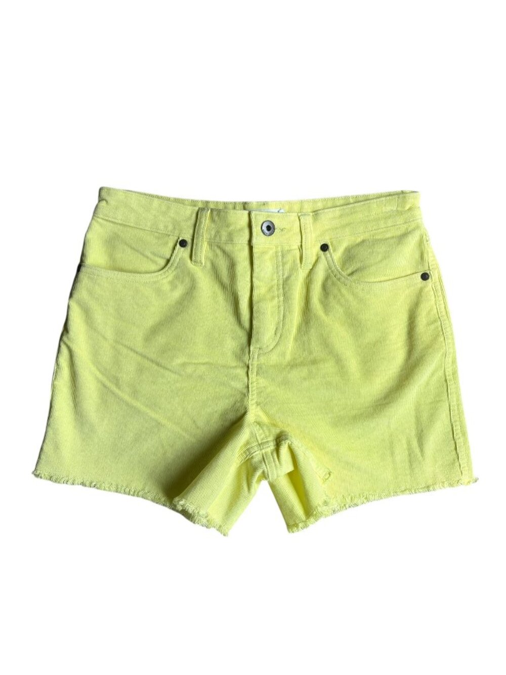 Carve Designs Corduroy Oahu Shorts Womens Size 4 Yellow